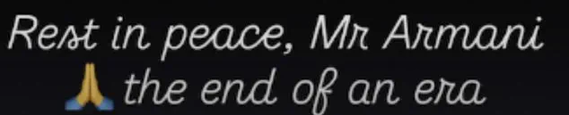Giorgio Armani, Influential Italian Designer, Dies at 91, Leaves Lasting Legacy in Global Fashion
