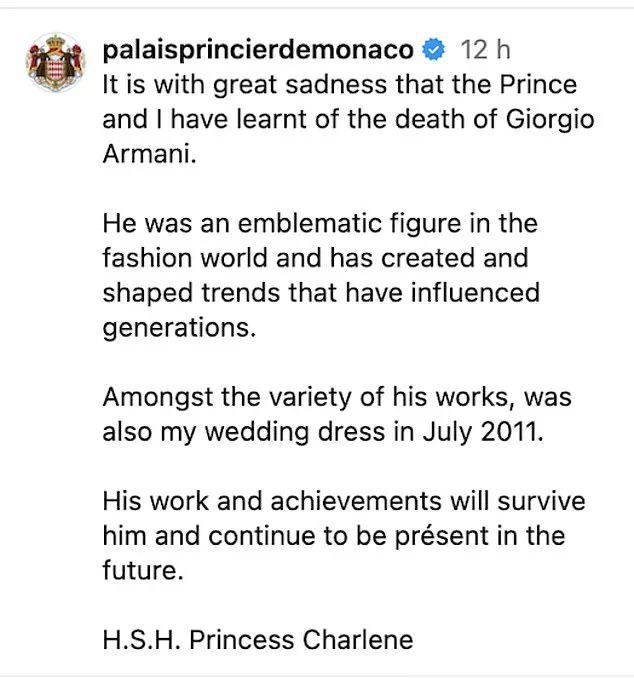 Giorgio Armani, Influential Italian Designer, Dies at 91, Leaves Lasting Legacy in Global Fashion