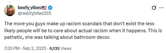 Reality TV Contestant's Racial Slur Remark Sparks Social Media Controversy