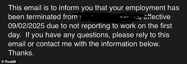 Florida Woman's Pre-Employment Termination Sparks Debate on Workplace Accountability