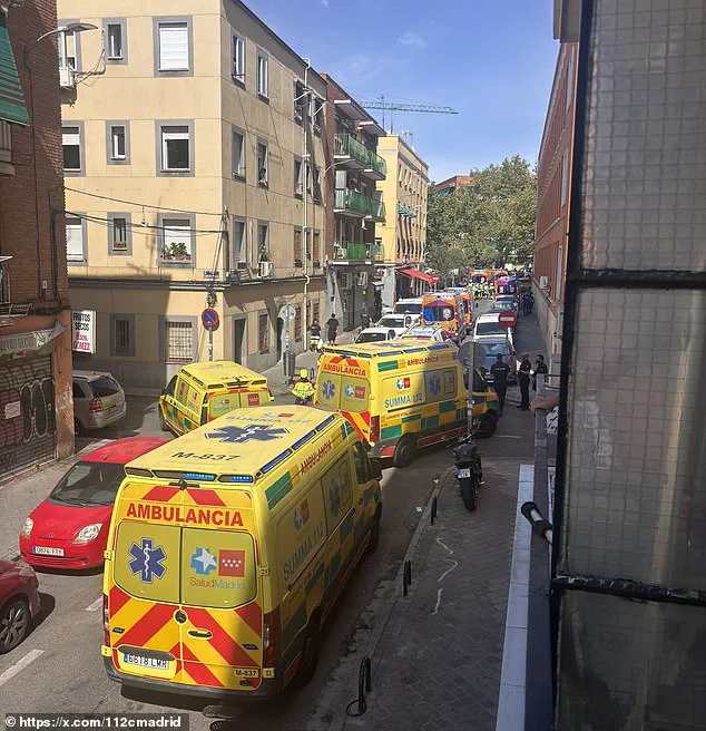 At Least 25 Injured in Madrid Gas Explosion, Marking One of the City's Most Severe Incidents, Says Emergency Services Spokesperson