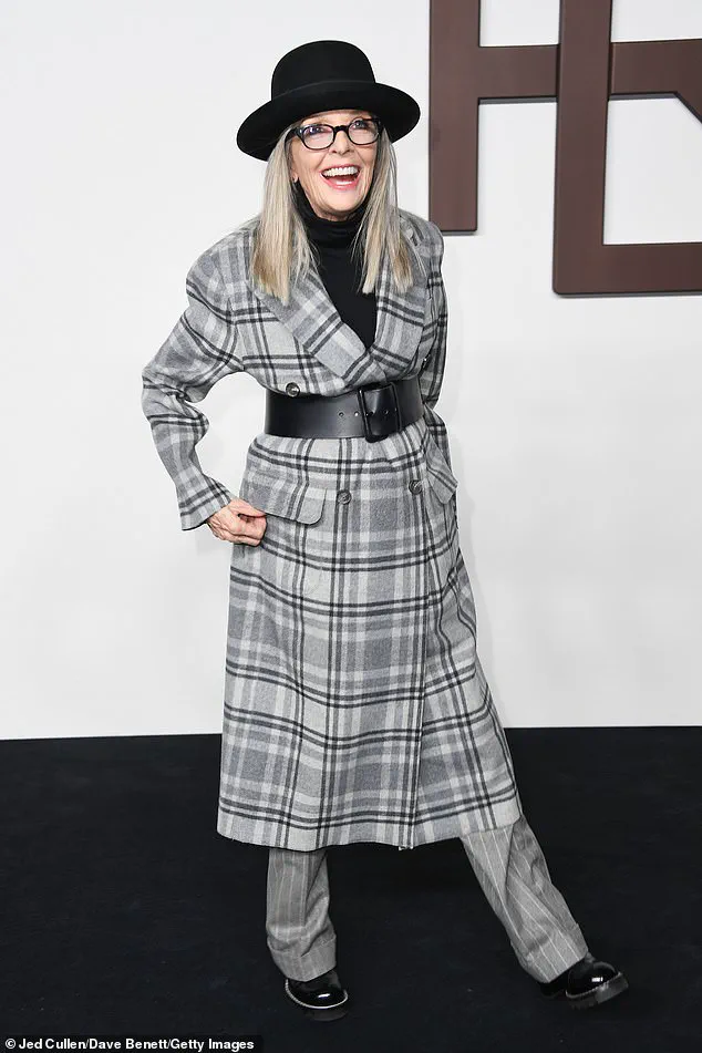 Late-Breaking: Diane Keaton's Sartorial Innovations Revealed by Industry Insiders