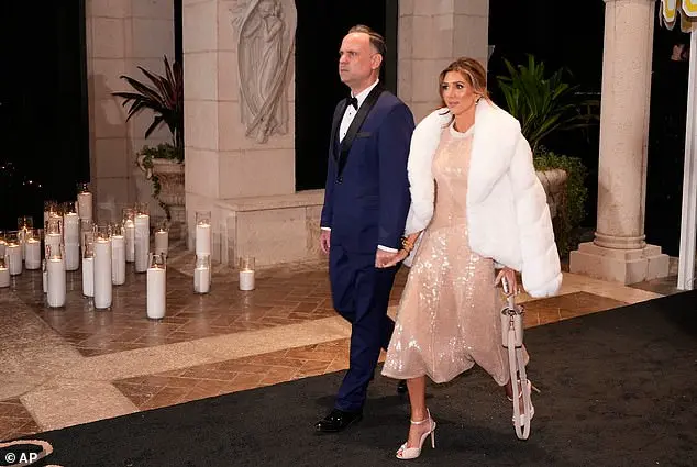 A Night of Opulence and Elegance: Melania Trump's Shimmering Silver Gown Steals the Spotlight at Mar-a-Lago's New Year's Eve Celebration