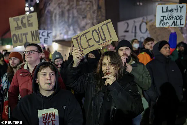 Protesters Shout Slogans Outside Minneapolis Hotel as Guests Cower in Fear: 'F**k ICE,' 'Deport Hate, Not People' Echo Through the Streets