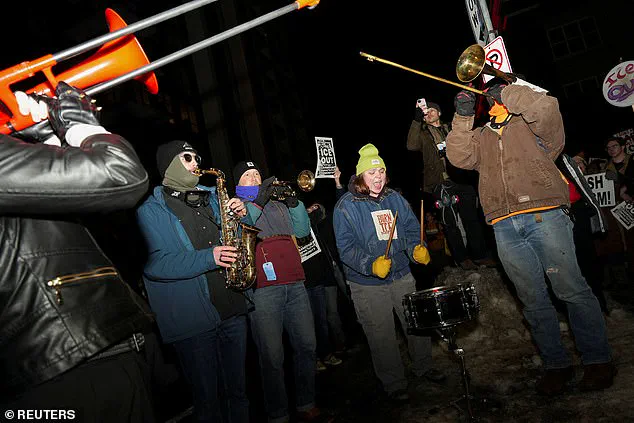 Protesters Shout Slogans Outside Minneapolis Hotel as Guests Cower in Fear: 'F**k ICE,' 'Deport Hate, Not People' Echo Through the Streets