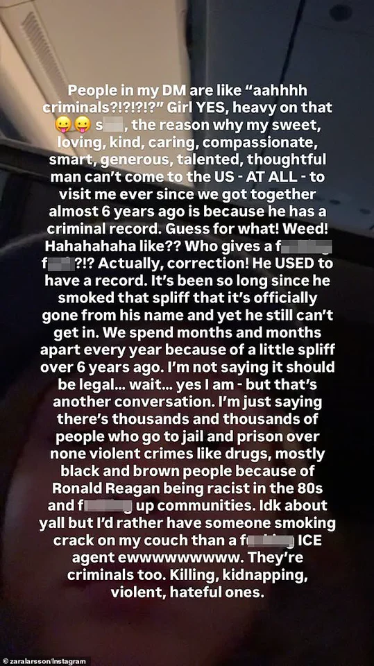 Exclusive: Zara Larsson's Explosive Critique of ICE Following Controversial Shooting