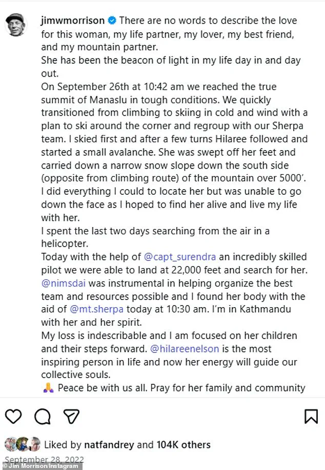 Exclusive: Jim Morrison's Perilous Everest Descent – A Privileged Glimpse into Alpine History