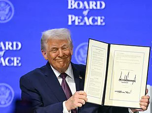 Trump's Controversial 'Board of Peace' Logo Sparks Global Debate Over $1 Billion Membership Fee and Resemblance to United Nations Emblem