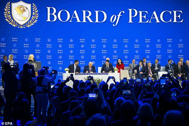 Trump's Controversial 'Board of Peace' Logo Sparks Global Debate Over $1 Billion Membership Fee and Resemblance to United Nations Emblem