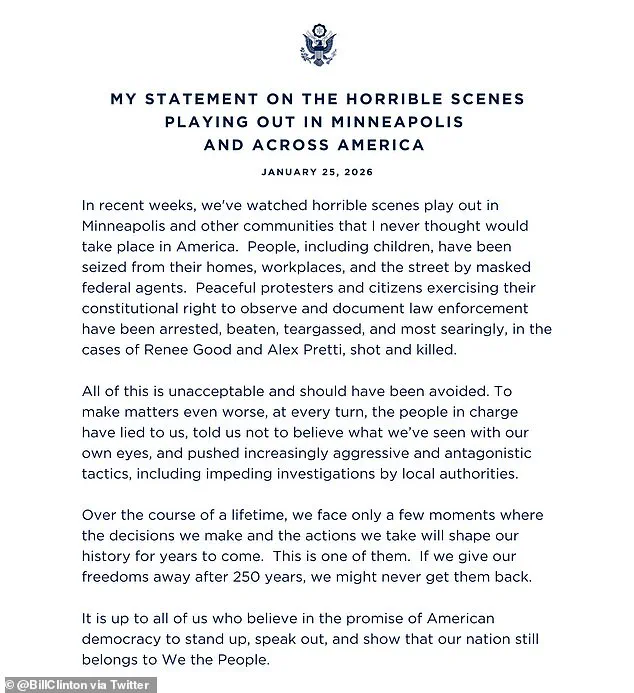 Shooting of ICU Nurse Alex Jeffrey Pretti Sparks National Outcry as Clinton and Obama Condemn Trump's Policies