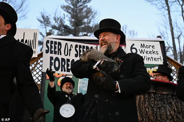 Punxsutawney Phil Sees Shadow, Predicts Six More Weeks of Winter