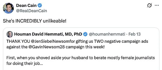 Republicans weaponize Jennifer Siebel Newsom's missteps to undermine Gavin Newsom's 2028 presidential bid