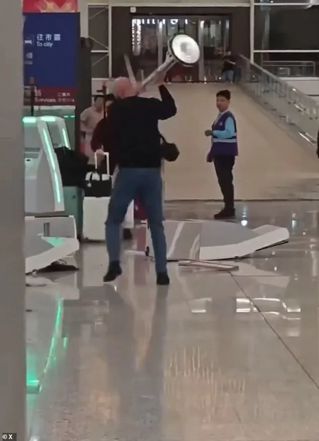 British Tourist's Unleashed Rage Causes Chaos at Hong Kong Airport: Unknown Trigger