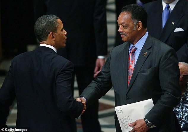 Trump Honors Reverend Jesse Jackson, But Rants About Obama and Democrats in Tribute