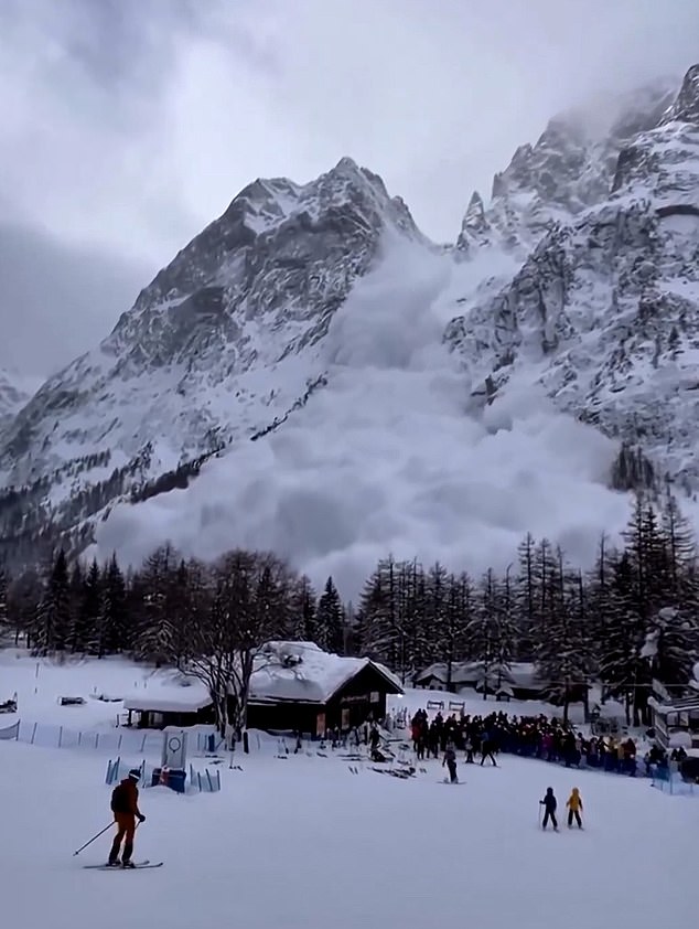 Colossal Avalanche Near Courmayeur Engulfs Skiers, No Injuries Reported