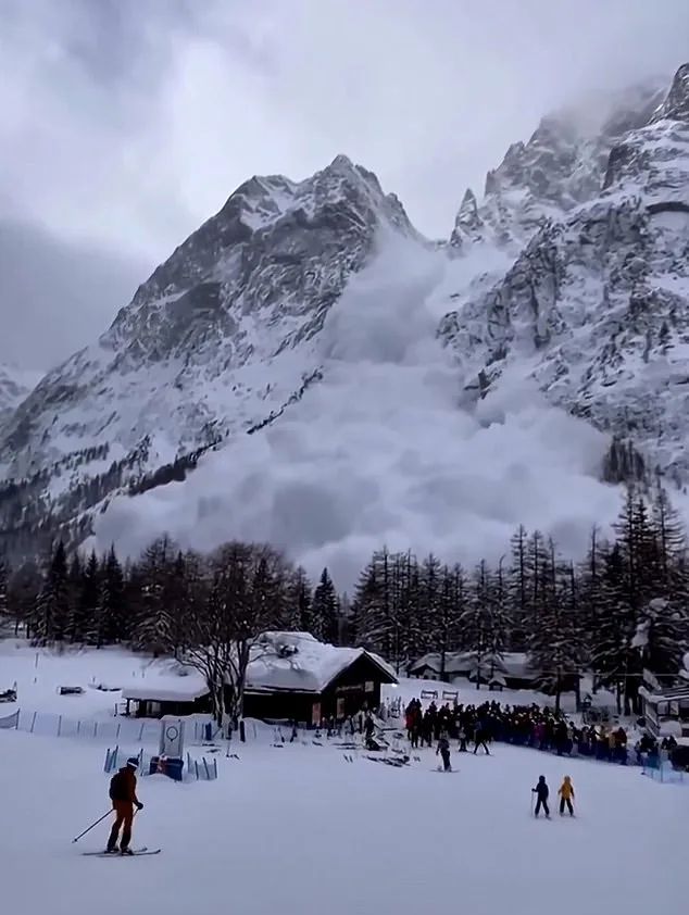 Colossal Avalanche Near Courmayeur Engulfs Skiers, No Injuries Reported