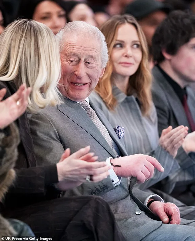 King Charles III's Calm Presence at London Fashion Week Amid Royal Family Turmoil