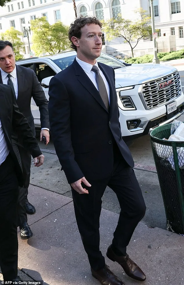 Mark Zuckerberg Appears in Oversized Navy Suit as Trial Over Instagram's Role in Depression Begins