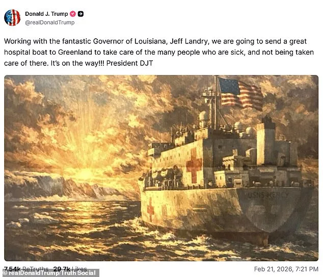 Greenland Rejects Trump's Hospital Boat Offer, Highlights Robust Public Healthcare