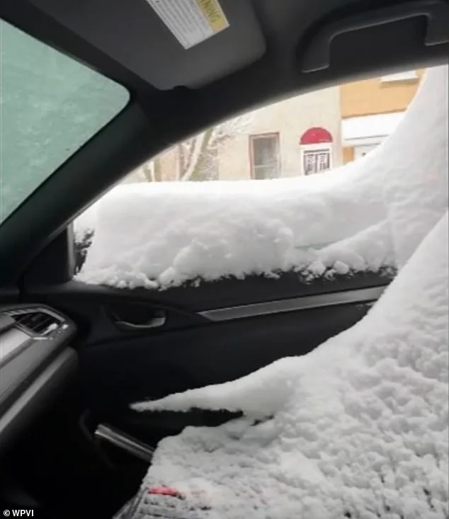 Philadelphia Man's Honda Turns into Snowbox After Automatic Windows Open During Blizzard