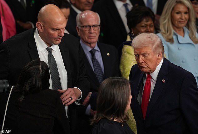 Senator John Fetterman's Surprising Surge in Republican Approval Amid Sharp Decline in Democratic Support