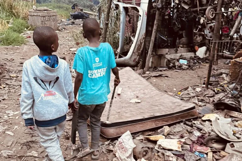 Scrap Metal and Survival: The Daily Struggle of Child Laborers in Zimbabwe's Harare