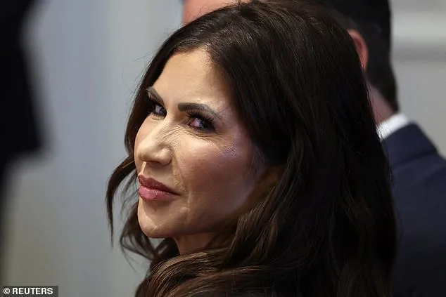 Kristi Noem's Stoic Defiance at Summit Amid Trump's Political Reckoning