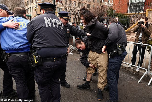 Six Arrested After Homemade Explosives Thrown Near NYC Mayor's Home During Protest