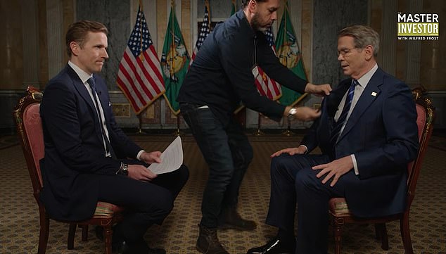 Unprecedented Move As Treasury Secretary Abruptly Interrupted By Presidential Urgency During Live Interview