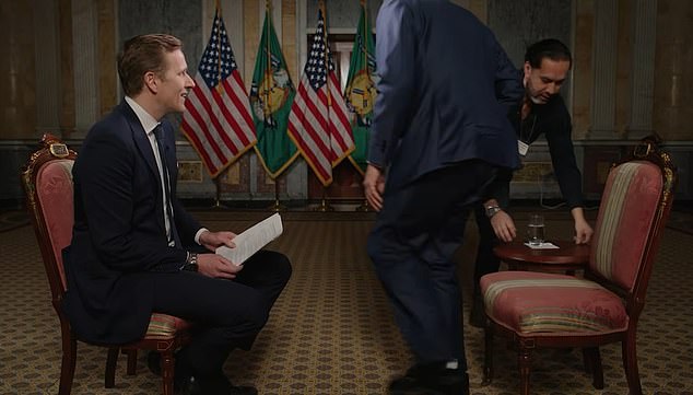 Unprecedented Move As Treasury Secretary Abruptly Interrupted By Presidential Urgency During Live Interview