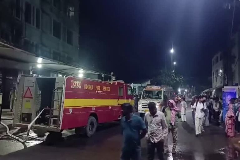 Tragedy Unfolds as Short Circuit Sparks Devastating ICU Fire at Odisha's SCB Medical College, Killing 10