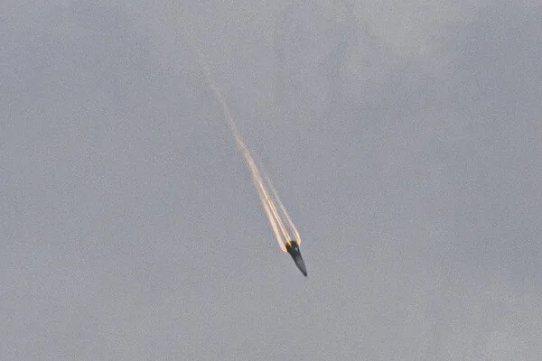 Rare Photo of Iranian Missile Trajectory Sparks Concern Over Israel's Air Defense Capabilities