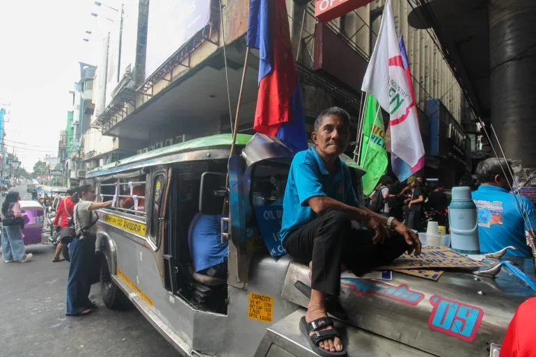 Philippines Transport Workers Protest Rising Fuel Costs, Blame President Marcos