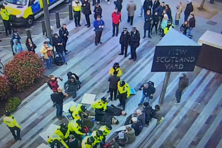 London Police Reverse Policy, Arrest 18 Palestine Action Supporters Amid Legal Dispute