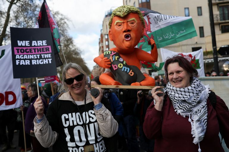 London's Anti-Far Right Protest: Organizers Claim Half a Million Attend, Police Estimate 50,000
