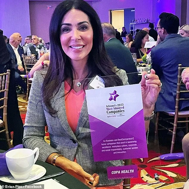 Dr. Sharareh Najafi-Piper, Former Copa Health CEO, Faces Scandal Over Alleged Misuse of Company Funds for Luxury Lifestyle