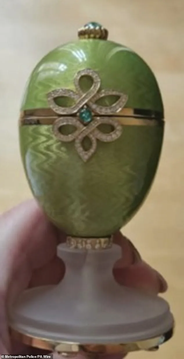 2 Million Fabergé Egg and Watch Stolen in London Heist