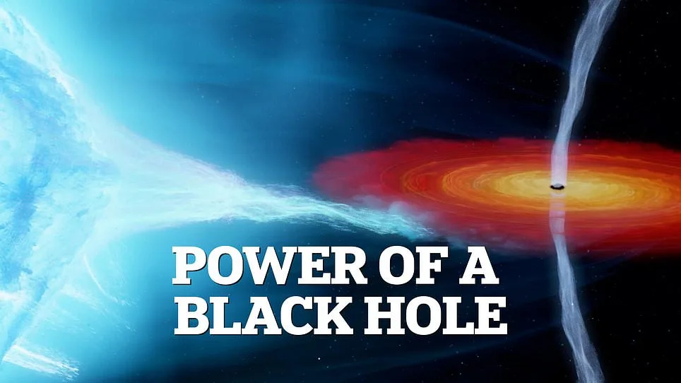 Black Hole's Fiery Jets Dance to Stellar Winds