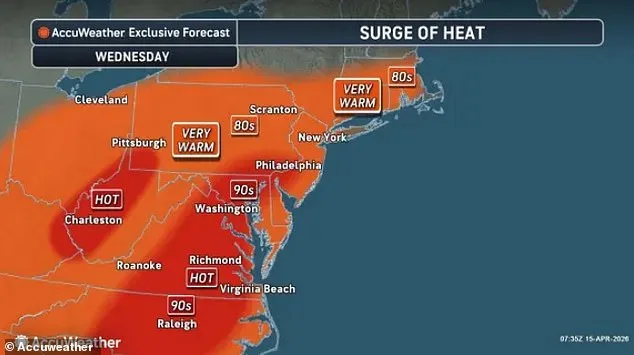 Spring Heatwave Sweeps Across US; Cities Set to Break Records