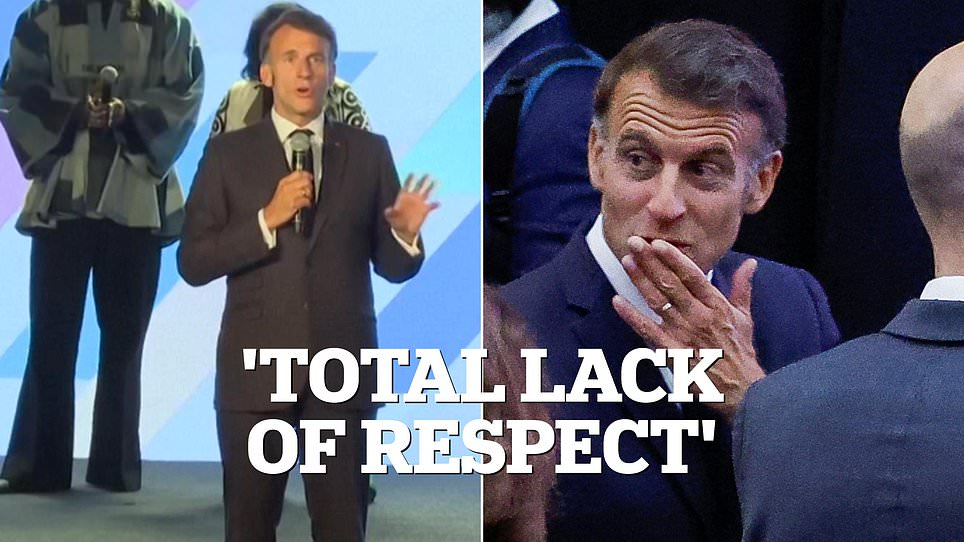 Macron Scolds Nairobi Crowd for Disrespectful Noise at Africa Summit