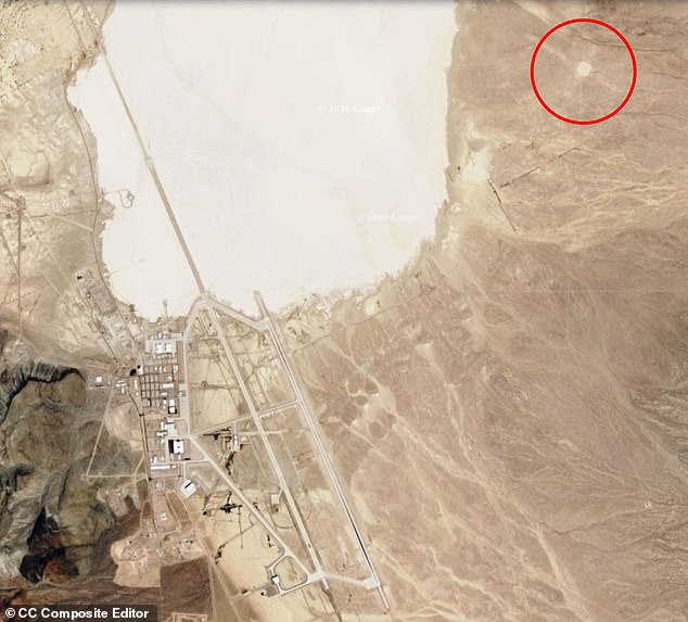 Mysterious Nevada Circle Near Area 51 Likely Cold War Bomb Target