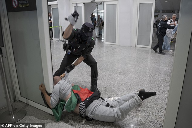 Spanish Police Detain Activists Amid Chaos at Bilbao Airport