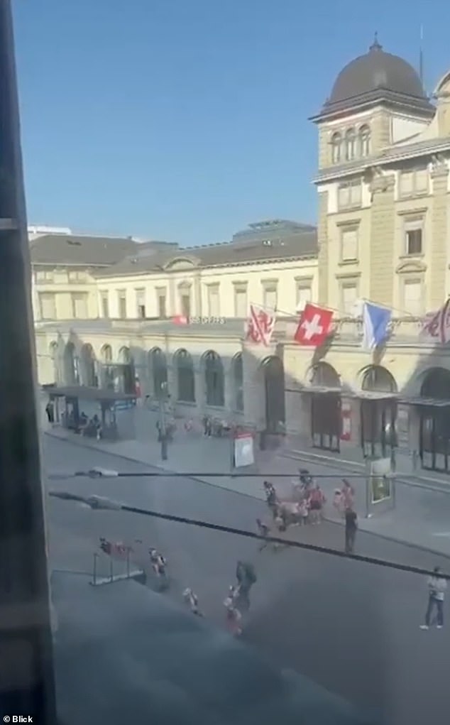 Swiss man attacks railway station in Winterthur, injuring three people.