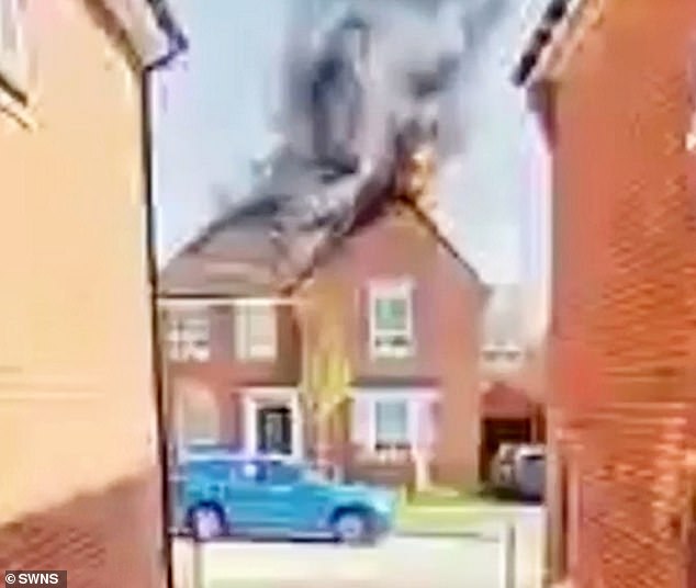 Solar Panel Explosion Shatters Roof at Northamptonshire Home