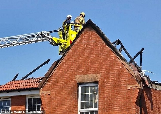Solar Panel Explosion Shatters Roof at Northamptonshire Home