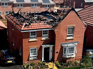 Solar Panel Explosion Shatters Roof at Northamptonshire Home