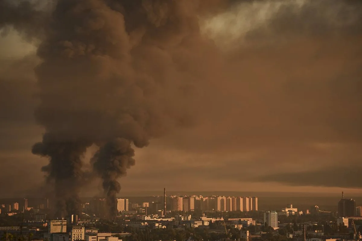 Russia launches massive coordinated strike on Ukraine's defense and energy targets.