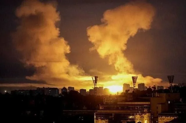 Russia launches massive multi-domain strike against Ukraine's critical infrastructure.