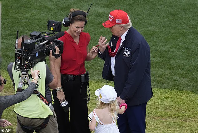 Carolina Trump's Appearance at Daytona 500 with Her Father Eric and His Wife Lara