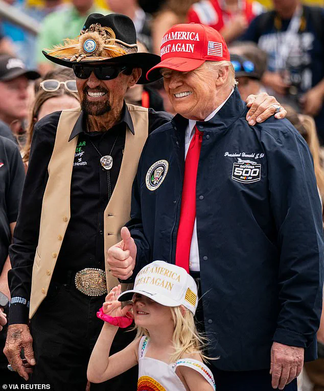 Carolina Trump's Appearance at Daytona 500 with Her Father Eric and His Wife Lara